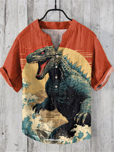 Load image into Gallery viewer, Mens Casual Printed Hawaiian Shirt