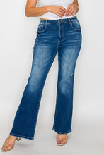 Load image into Gallery viewer, bytos Full Size High Rise Bootcut Jeans with Pockets
