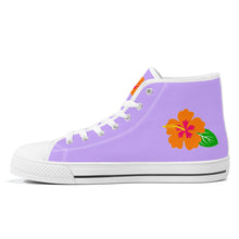 Load image into Gallery viewer, Ti Amo I love you - Exclusive Brand - High-Top Canvas Shoes - White Soles