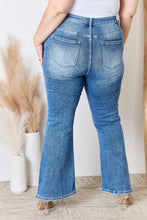Load image into Gallery viewer, RISEN Plus Size High Rise Ankle Flare Jeans