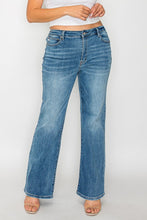 Load image into Gallery viewer, bytos Full Size Cat's Whiskers Mid Rise Bootcut Jeans