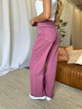Load image into Gallery viewer, RFM Full Size High Rise Garment Dye Wide Leg Jeans