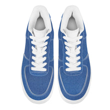 Load image into Gallery viewer, Ti Amo I love you - Exclusive Brand - Forever in Blue Jeans - Love Baseball Heart -Low Top Unisex Sneakers