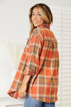 Load image into Gallery viewer, Plaid Dropped Shoulder Shirt
