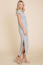 Load image into Gallery viewer, Culture Code Full Size Striped Twisted Detail Dress