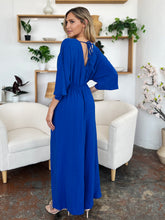 Load image into Gallery viewer, Double Take Full Size Half Sleeve Wide Leg Jumpsuit