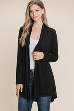 Load image into Gallery viewer, BOMBOM Open Front Long Sleeve Cardigan