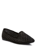 Load image into Gallery viewer, Gordon Perforated Ballerinas