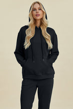 Load image into Gallery viewer, Basic Bae Full Size Air Scuba Drawstring Long Sleeve Hoodie with Kangaroo Pocket