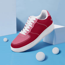 Load image into Gallery viewer, Ti Amo I love you - Exclusive Brand - Christmas Candy &  Deep Blush - Low Top Unisex Sneakers