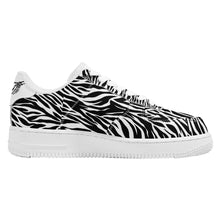 Load image into Gallery viewer, Ti Amo I love you - Exclusive Brand - Black & White - Zebra - Low Top Unisex Sneakers