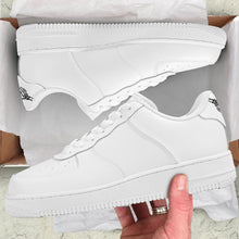 Load image into Gallery viewer, Ti Amo I love you - Exclusive Brand - White - Skeleton Hands with Heart - Low Top Unisex Sneakers