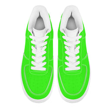 Load image into Gallery viewer, Ti Amo I love you - Exclusive Brand - Florescent Green - Skeleton Hands with Heart - Low Top Unisex Sneakers