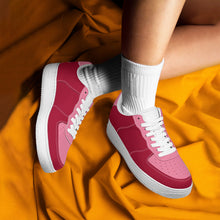 Load image into Gallery viewer, Ti Amo I love you - Exclusive Brand - Christmas Candy &  Deep Blush - Low Top Unisex Sneakers