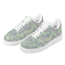 Load image into Gallery viewer, Ti Amo I love you - Exclusive Brand - Edward, Pansy Posy, Clay Ash, Summer Green Camouflage- Low Top Unisex Sneakers