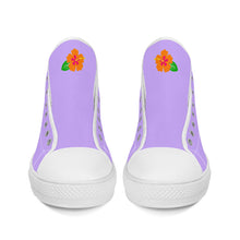 Load image into Gallery viewer, Ti Amo I love you - Exclusive Brand - High-Top Canvas Shoes - White Soles