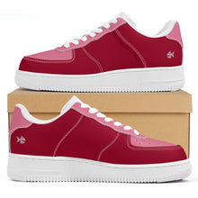 Load image into Gallery viewer, Ti Amo I love you - Exclusive Brand - Christmas Candy &  Deep Blush - Low Top Unisex Sneakers