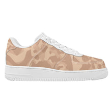 Load image into Gallery viewer, Ti Amo I love you - Exclusive Brand - Pinkish Tan / Rodro Dust / Pale Taupe Camouflage - Low Top Unisex Sneakers