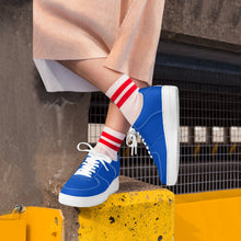 Load image into Gallery viewer, Ti Amo I love you - Exclusive Brand - Cobalt - Low Top Unisex Sneakers