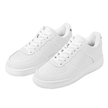 Load image into Gallery viewer, Ti Amo I love you - Exclusive Brand - White - Skeleton Hands with Heart - Low Top Unisex Sneakers