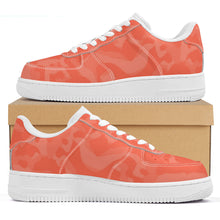 Load image into Gallery viewer, Ti Amo I love you - Exclusive Brand - Burnt Sienna Camouflage - Low Top Unisex Sneakers