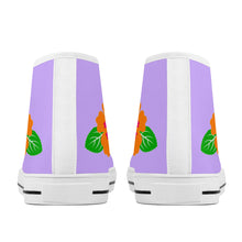 Load image into Gallery viewer, Ti Amo I love you - Exclusive Brand - High-Top Canvas Shoes - White Soles