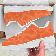 Load image into Gallery viewer, Ti Amo I love you - Exclusive Brand - Orange Camouflage - Low Top Unisex Sneakers