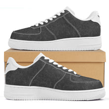 Load image into Gallery viewer, Ti Amo I love you - Exclusive Brand - Batik Black - Skeleton Hands with Heart - Low Top Unisex Sneakers