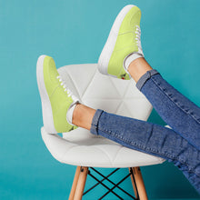 Load image into Gallery viewer, Ti Amo I love you - Exclusive Brand - Mindaro - Skeleton Hands with Heart - Low Top Unisex Sneakers