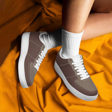 Load image into Gallery viewer, Ti Amo I love you - Exclusive Brand  - American Mahogany & Pine Cone - Low Top Unisex Sneaker