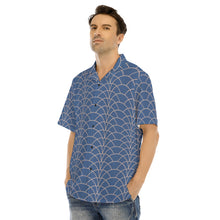 Load image into Gallery viewer, Ti Amo I love you - Exclusive Brand  - Men's Hawaiian Shirt With Button Closure