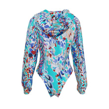 Load image into Gallery viewer, Ti Amo I love you - Exclusive Brand - Women's Raglan Sleeve Hooded Bodysuit