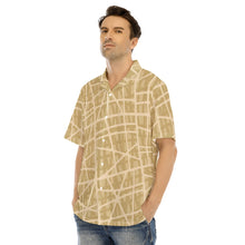 Load image into Gallery viewer, Ti Amo I love you - Exclusive Brand  - Men's Hawaiian Shirt With Button Closure