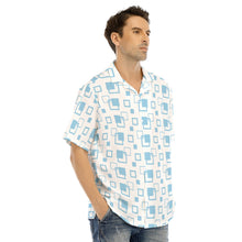 Load image into Gallery viewer, Ti Amo I love you - Exclusive Brand - Men's Hawaiian Shirt With Button Closure