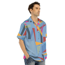 Load image into Gallery viewer, Ti Amo I love you - Exclusive Brand  - Men's Hawaiian Shirt With Button Closure