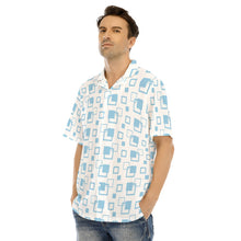 Load image into Gallery viewer, Ti Amo I love you - Exclusive Brand - Men's Hawaiian Shirt With Button Closure