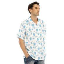Load image into Gallery viewer, Ti Amo I love you - Exclusive Brand  - Men's Hawaiian Shirt With Button Closure