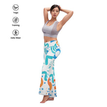 Load image into Gallery viewer, Ti Amo I love you - Exclusive Brand - Women's Flare Yoga Pants