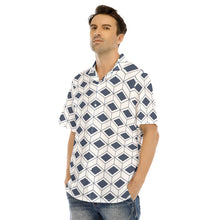 Load image into Gallery viewer, Ti Amo I love you - Exclusive Brand  - Men's Hawaiian Shirt With Button Closure