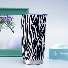 Load image into Gallery viewer, Ti Amo I love you - Exclusive Brand - Zebra - Tumbler 20oz
