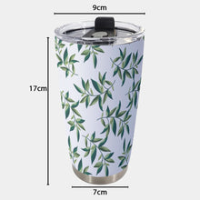 Load image into Gallery viewer, Ti Amo I love you - Exclusive Brand - White Leaf - Tumbler 20oz