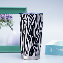 Load image into Gallery viewer, Ti Amo I love you - Exclusive Brand - Zebra - Tumbler 20oz