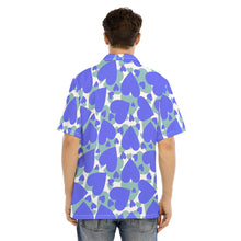 Load image into Gallery viewer, Ti Amo I love you - Exclusive Brand - Men's Hawaiian Shirt With Button Closure