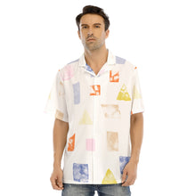 Load image into Gallery viewer, Ti Amo I love you - Exclusive Brand  - Men's Hawaiian Shirt With Button Closure