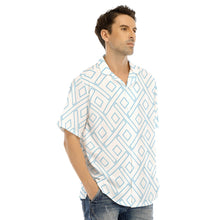 Load image into Gallery viewer, Ti Amo I love you - Exclusive Brand  - Men's Hawaiian Shirt With Button Closure
