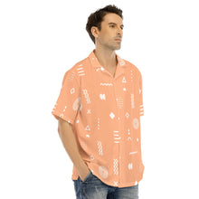 Load image into Gallery viewer, Ti Amo I love you - Exclusive Brand - Men's Hawaiian Shirt With Button Closure