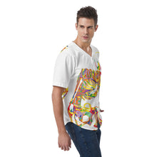 Load image into Gallery viewer, Ti Amo I love you - Exclusive Brand - Men's Short Sleeve Baseball Jersey