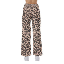 Load image into Gallery viewer, Ti Amo I love you- Exclusive Brand - Leopard - Women's High-waisted Straight-leg Pants