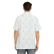 Load image into Gallery viewer, Ti Amo I love you - Exclusive Brand  - Men's Hawaiian Shirt With Button Closure