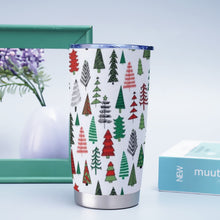 Load image into Gallery viewer, Ti Amo I love you - Exclusive Brand  - Christmas Trees - Tumbler 20oz